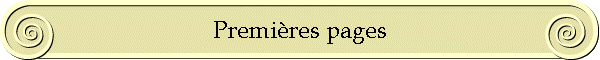 Premires pages